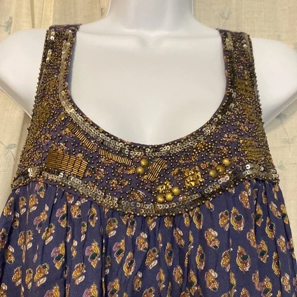 altar'd state Boho beaded tank dress - Picture 2 of 7